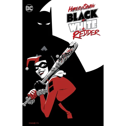 Harley Quinn: Black + White + Redder